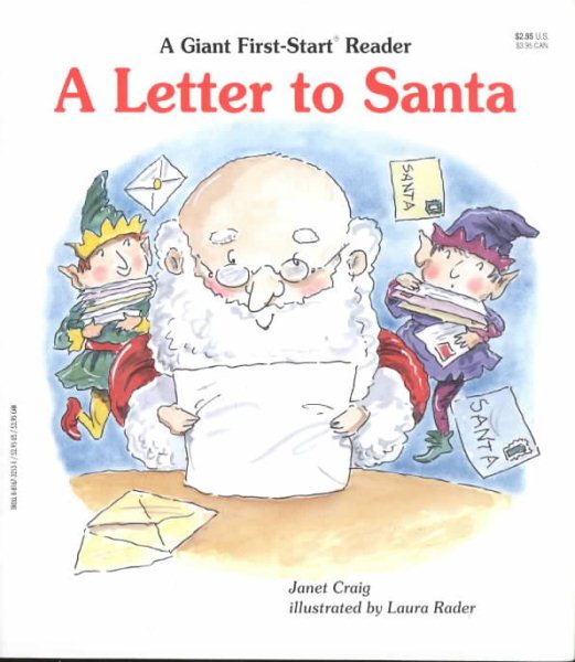 A Letter to Santa (A Giant First-Start Reader) cover