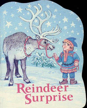 Reindeer Surprise (Mini Shaped Book) cover