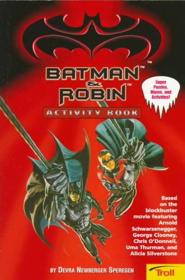 Batman & Robin Activity Book cover