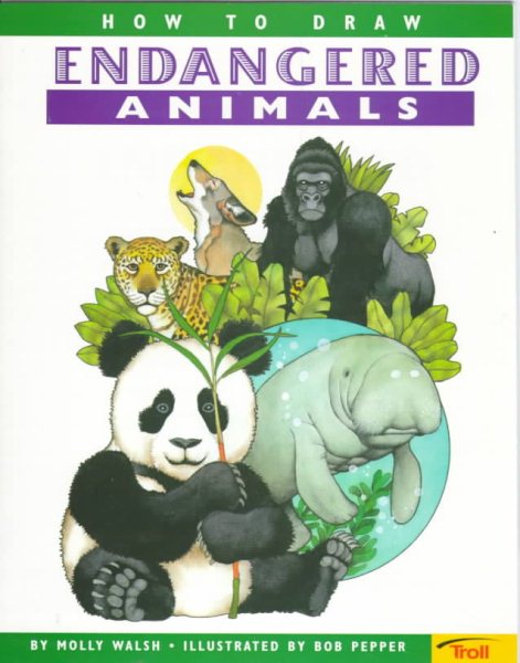 How To Draw Endangered Animals - Pb (Bc) cover