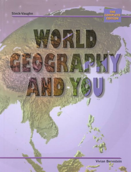 Steck-Vaughn World Geography & You: Student Workbook 1997 cover