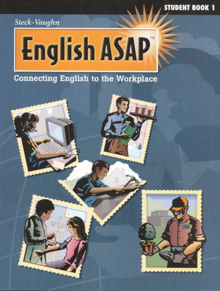 Steck-Vaughn English ASAP: Student Workbook   (Level 1) cover