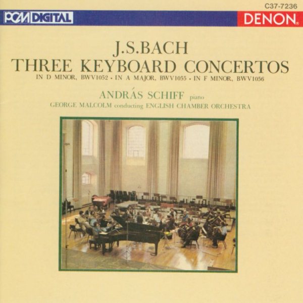 3 Keyboard Concerti cover