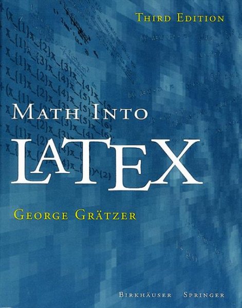 Math Into LaTeX