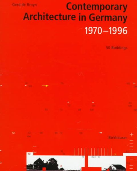 Contemporary Architecture in Germany, 1970-1996: 50 Buildings cover
