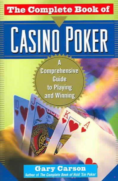 The Complete Book Of Casino Poker cover