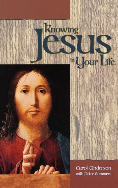 Knowing Jesus in Your Life cover