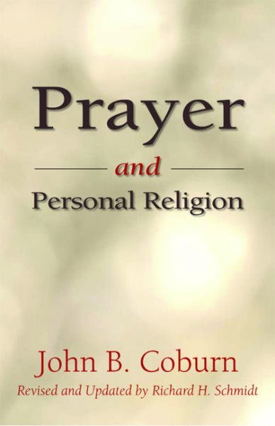 Prayer and Personal Religion cover