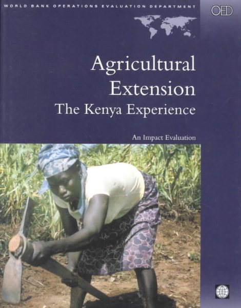 Agricultural Extension: The Kenya Experience (Independent Evaluation Group Studies) cover
