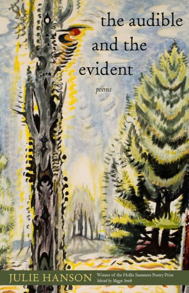 The Audible and the Evident: Poems (Hollis Summers Poetry Prize) cover