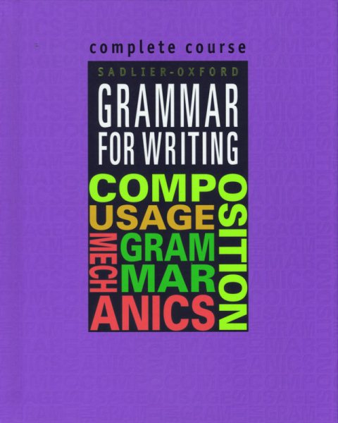 Grammar for Writing: Complete Course cover