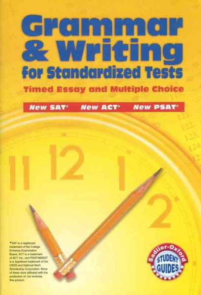 Grammar & Writing for Standardized Tests cover