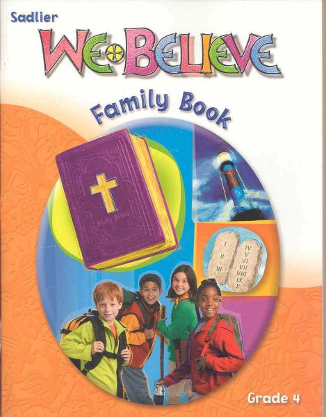 We Believe Family Book: Grade 4 cover