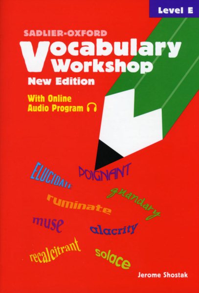 Vocabulary Workshop: Level E cover