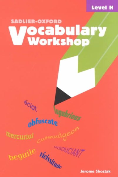 Vocabulary Workshop: Level H cover