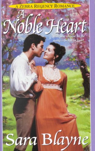 A Noble Heart (Zebra Regency Romance) cover