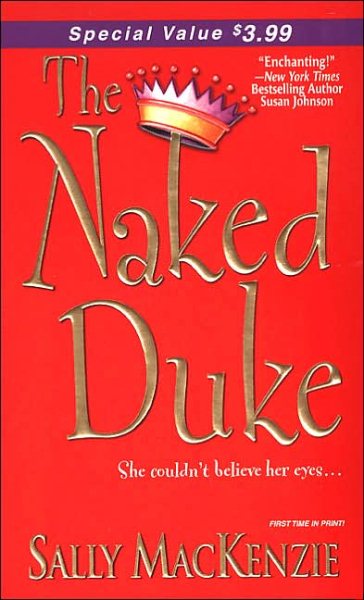 The Naked Duke (Zebra Debut) cover