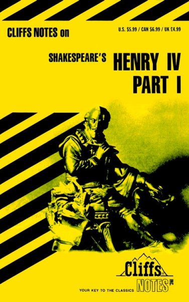 King Henry IV, Part 1 (Cliffs Notes) cover