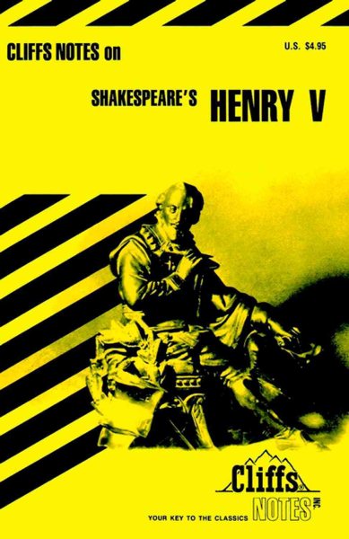 Henry V (Cliffs Notes) cover
