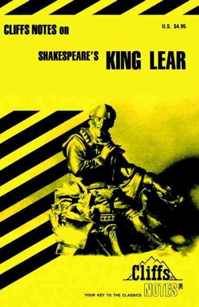 Shakespeare's King Lear (Cliffs Notes) cover