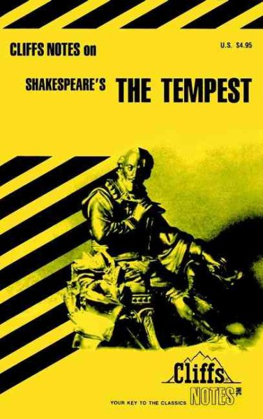 CliffsNotes on Shakespeare's The Tempest cover