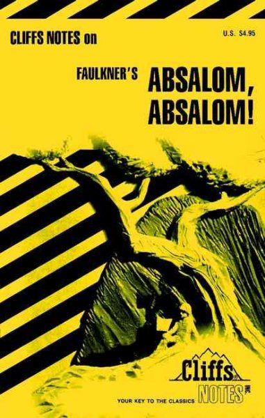 Absalom, Absalom! (Cliffs Notes) cover