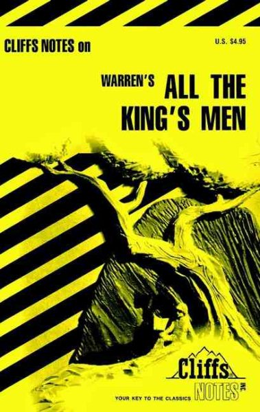 All the King's Men (Cliffs Notes) cover