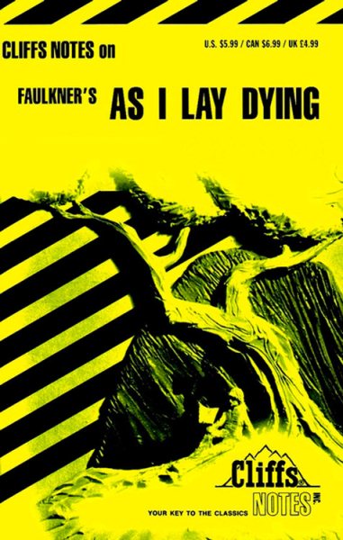 As I Lay Dying (Cliffs Notes) cover