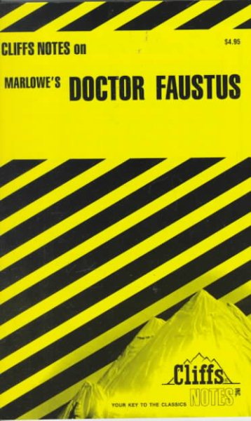 Doctor Faustus (Cliffs Notes) cover