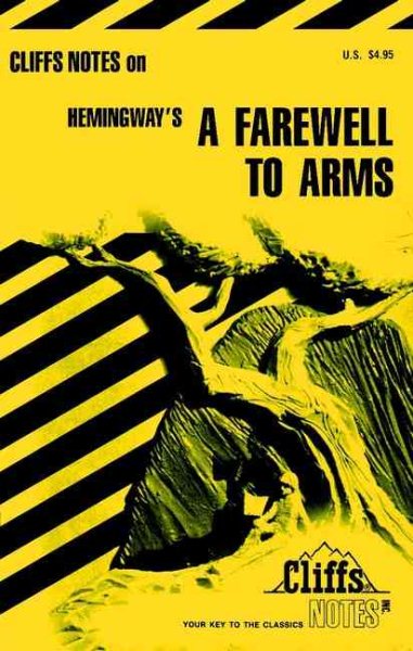 CliffsNotes on Hemingway's A Farewell to Arms cover