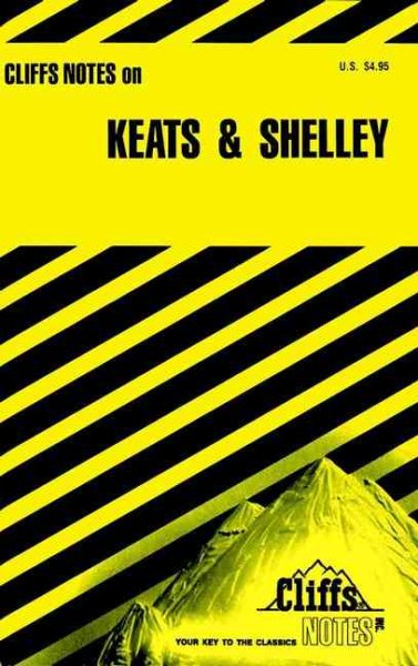 Keats and Shelley (Cliffs Notes) cover