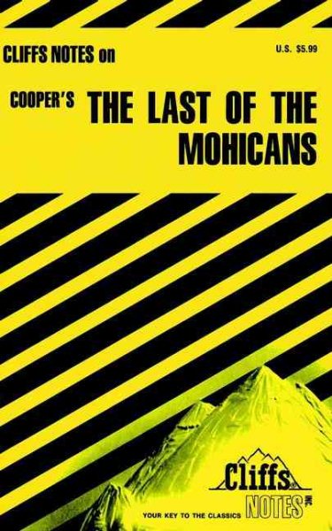 The Last of the Mohicans (Cliffs Notes) cover