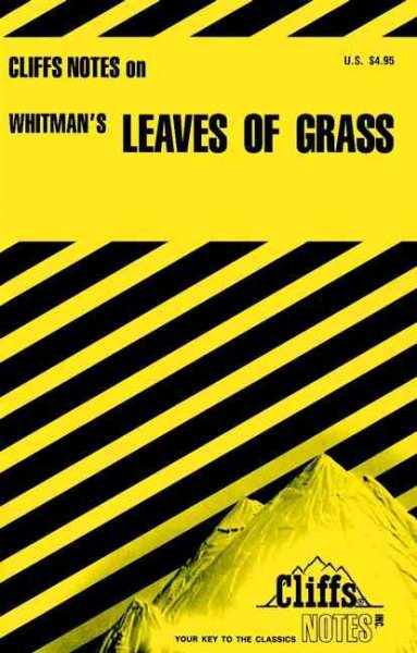 Whitman's Leaves of Grass (Cliffs Notes) cover