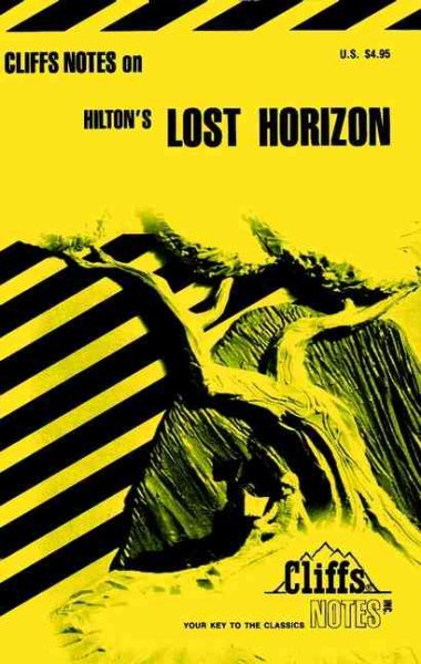 Cliffsnotes Lost Horizon cover