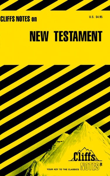 The New Testament Cliffs Notes cover