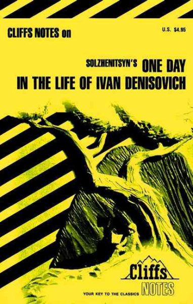 One Day in the Life of Ivan Denisovitch (Cliffs Notes) cover