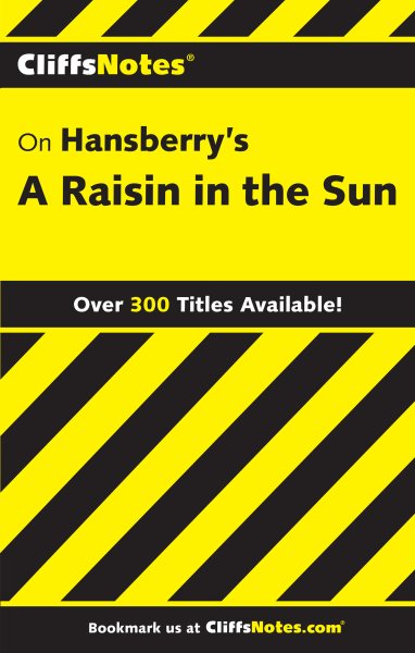 Raisin in the Sun (Cliffs Notes) cover