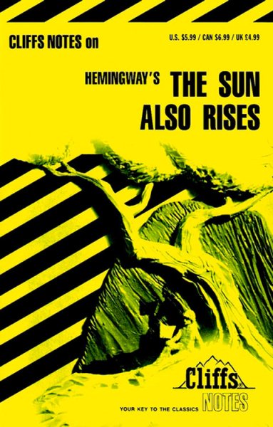 The Sun Also Rises (Cliffs Notes) cover