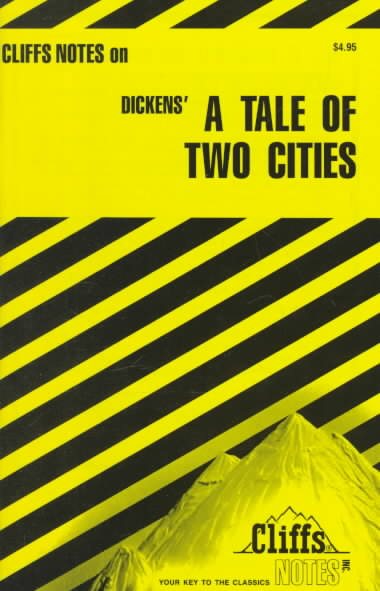 Dickens' A Tale of Two Cities (Cliffs Notes) cover