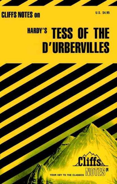 CliffsNotes on Hardy's Tess of the d'Urbervilles cover