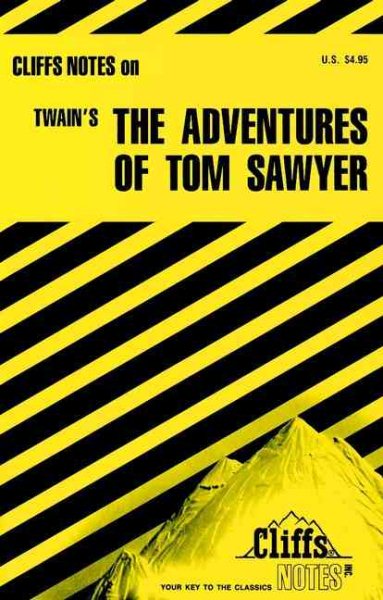 CliffsNotes on Twain's The Adventures of Tom Sawyer cover