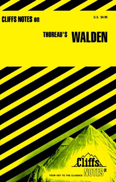 Thoreau's Walden (Cliffs Notes) cover