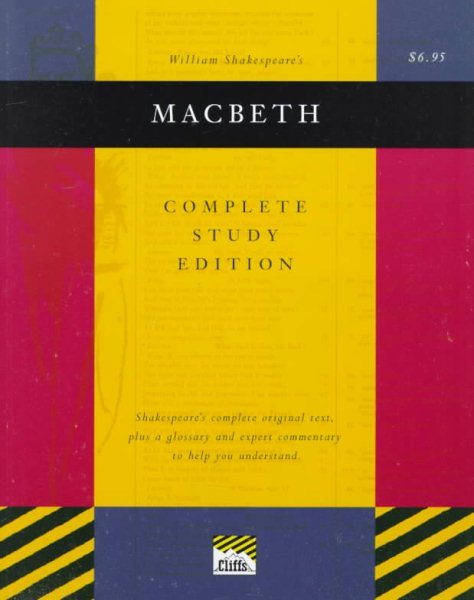 Macbeth (Cliffs Complete Study Editions) cover