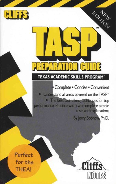 Texas Academic Skills Program: Preparation Guide (Cliffs Test Prep) cover