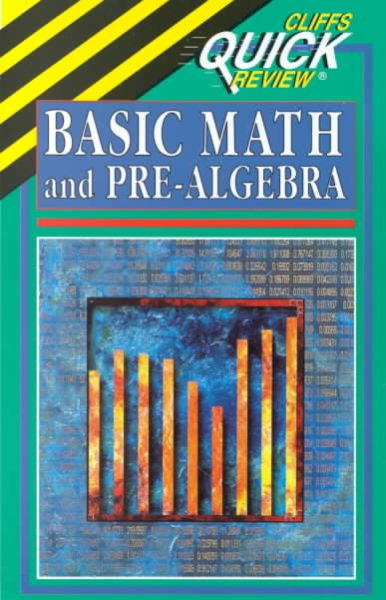 CliffsQuickReview Basic Math and Pre-Algebra cover