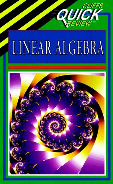 Linear Algebra (Cliffs Quick Review) cover