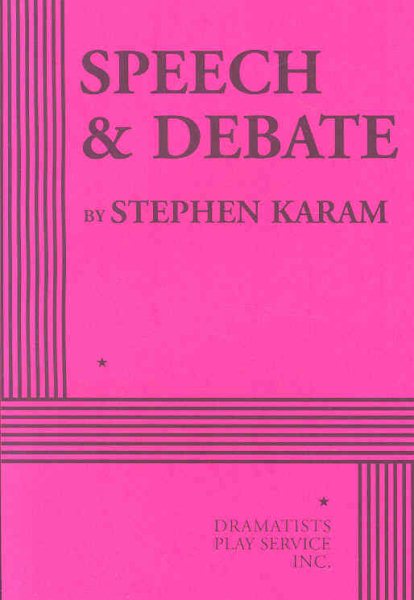 Speech & Debate (Acting Edition for Theater Productions) cover