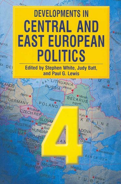 Developments in Central and East European Politics 4 cover