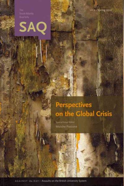 Perspective on Global Crisis (South Atlantic Quarterly) cover