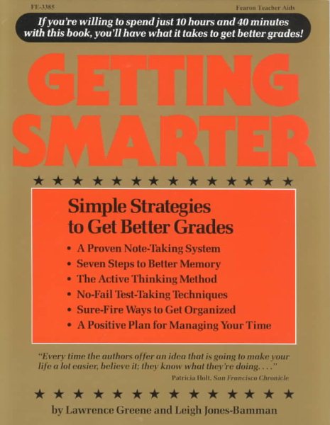 Getting Smarter: Simple Strategies to Get Better Grades cover